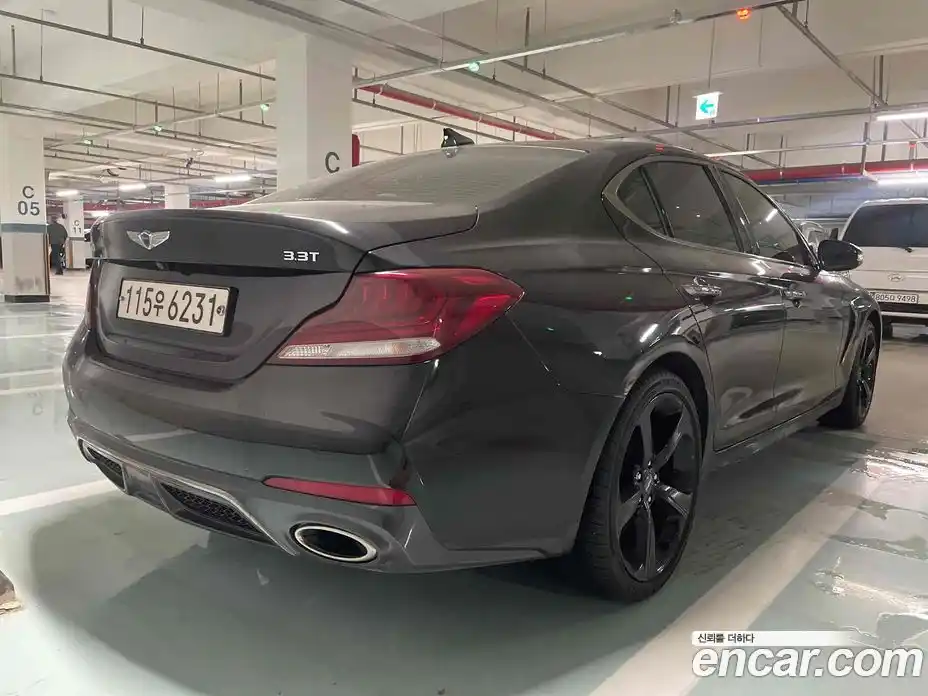 Genesis G70 2018 3.3 Автомат в Москве № 19598, фото 5