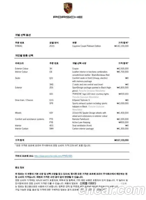 Porsche Cayenne 2023 3.0 Автомат в Москве № 165092, фото 20