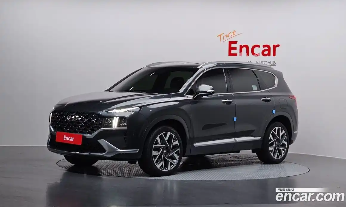 Hyundai Santa Fe 2021 2.2 Автомат в Москве № 283626, фото 19