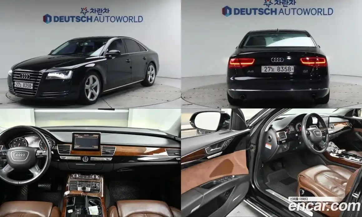 Audi A8 2011 4.2 Автомат в Москве № 212633, фото 1