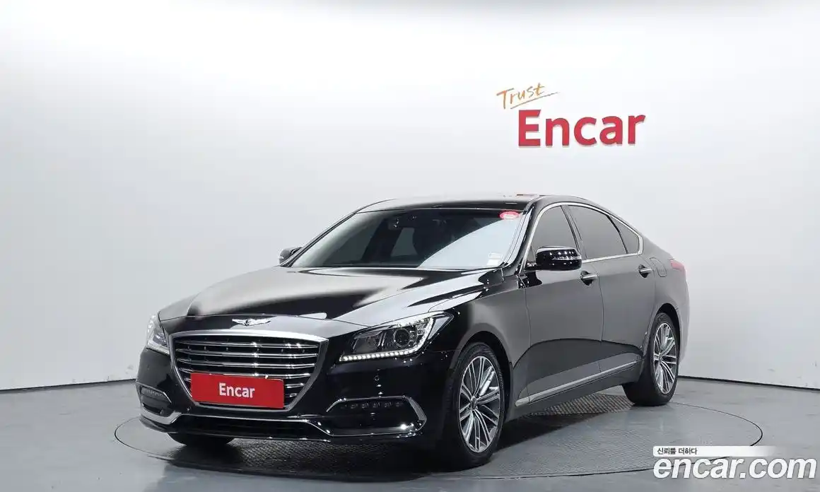 Genesis G80 2018 3.3 Автомат в Москве № 365511, фото 1