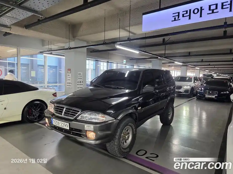 SsangYong Musso 2005 3.2 Автомат в Москве № 29670, фото 1