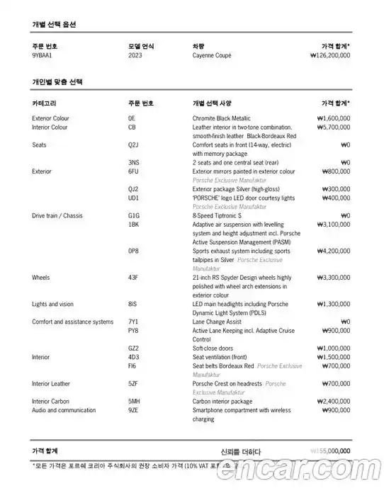 Porsche Cayenne 2023 3.0 Автомат в Москве № 165826, фото 20