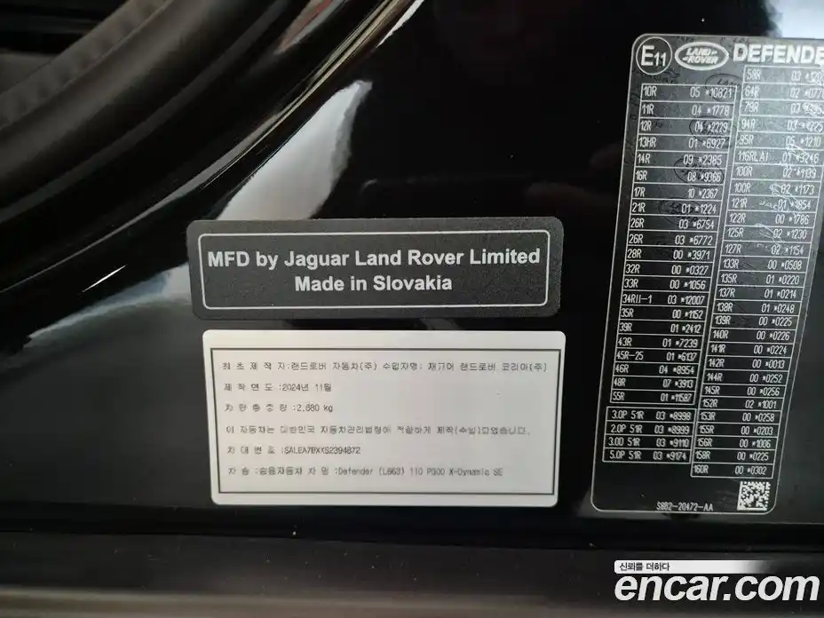 Land Rover Defender 2025 2.0 Автомат в Москве № 375126, фото 20