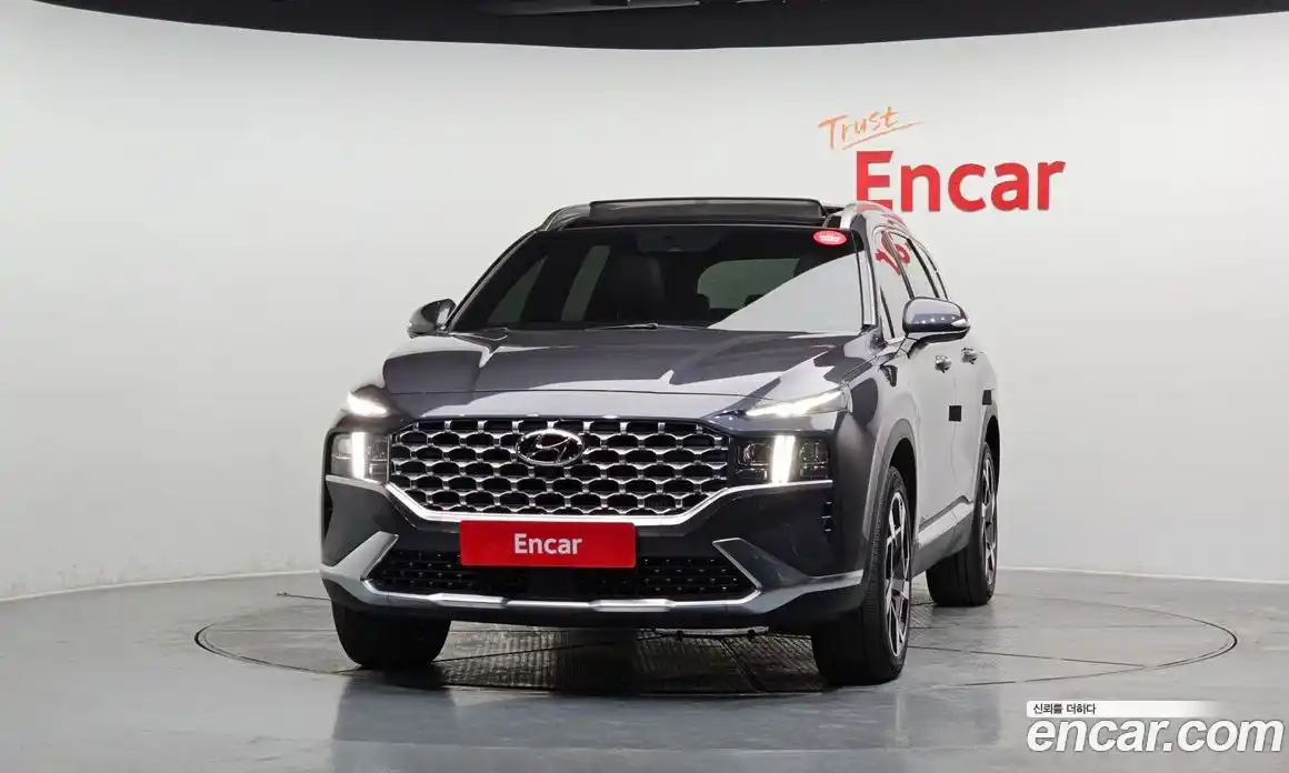 Hyundai Santa Fe 2021 2.2 Автомат в Москве № 119802, фото 3