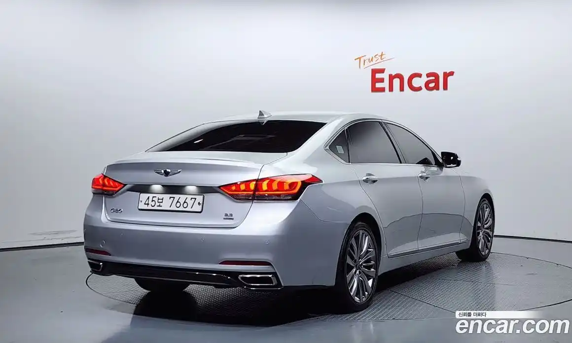 Genesis G80 2018 3.3 Автомат в Москве № 56541, фото 7