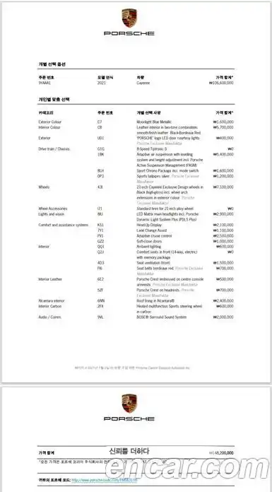 Porsche Cayenne 2021 3.0 Автомат в Москве № 430796, фото 20