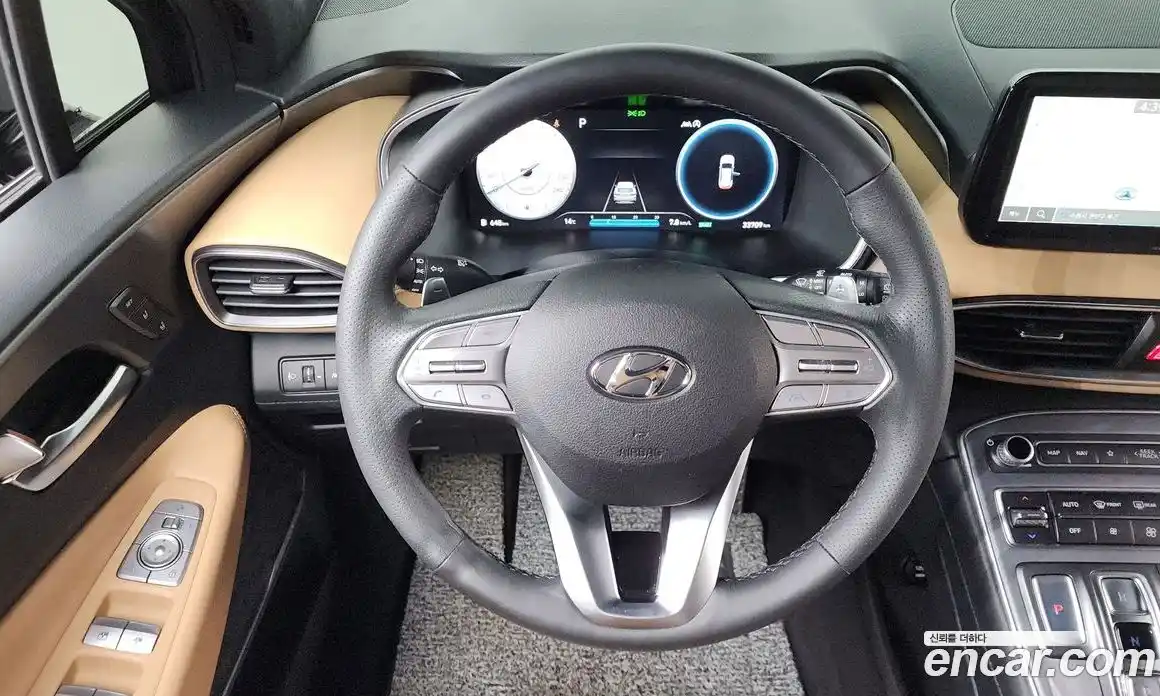 Hyundai Santa Fe 2021 2.2 Автомат в Москве № 111419, фото 2