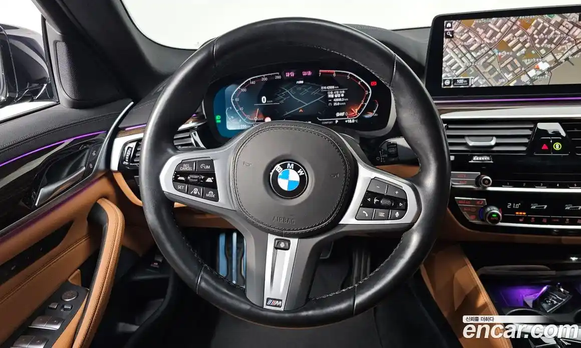 BMW 5-Series 2022 2.0 Автомат в Москве № 190362, фото 7