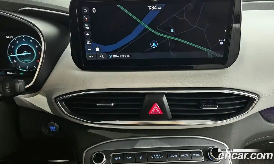 Hyundai Santa Fe 2021 2.5 Автомат в Москве № 2330, фото 3