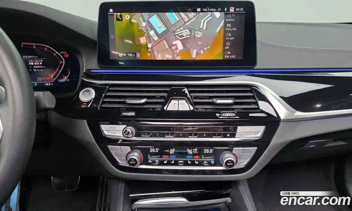 BMW 5-Series 2022 2.0 Автомат в Москве № 189228, фото 9