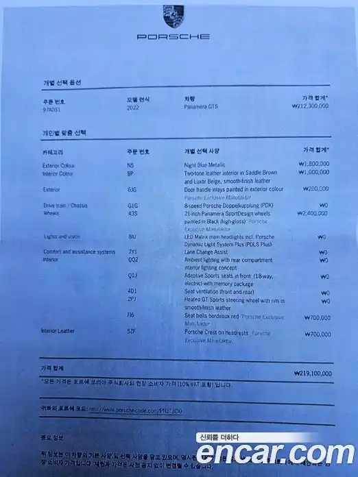 Porsche Panamera 2022 4.0 Автомат в Москве № 165009, фото 20