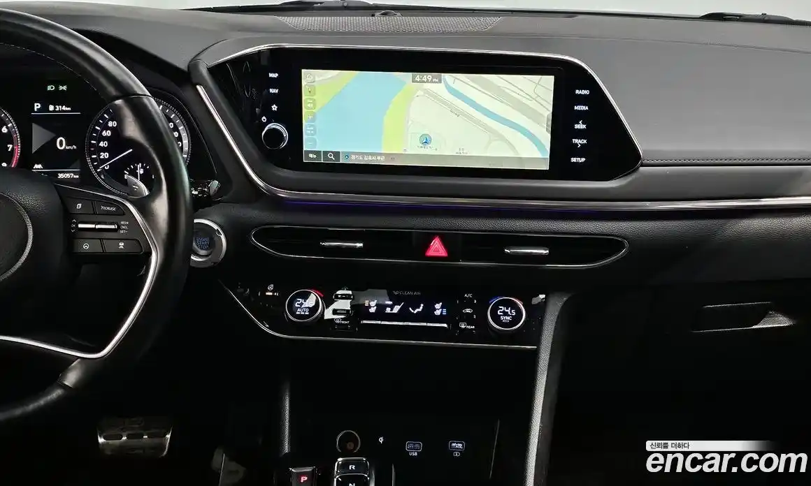 Hyundai Sonata 2022 1.6 Автомат в Москве № 44684, фото 3