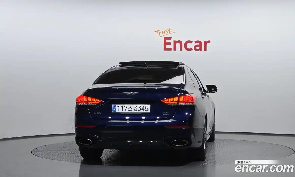 Genesis G80 2018 3.3 Автомат в Москве № 23998, фото 7