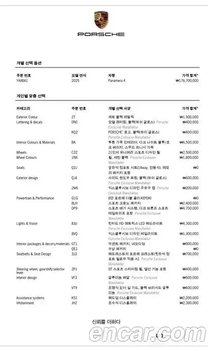 Porsche Panamera 2025 2.9 Автомат в Москве № 197735, фото 16