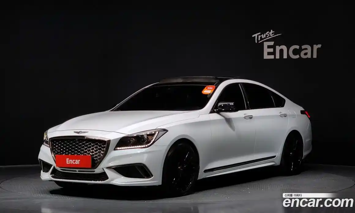 Genesis G80 2017 3.3 Автомат в Москве № 27041, фото 1