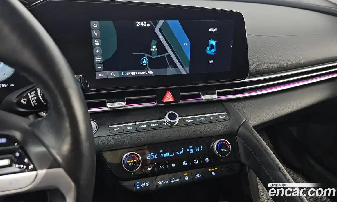 Hyundai Avante 2022 1.6 Автомат в Москве № 458797, фото 19