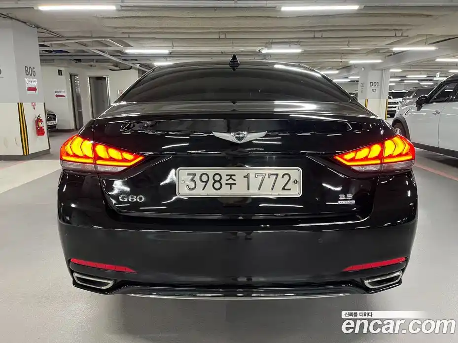 Genesis G80 2017 3.3 Автомат в Москве № 57639, фото 4