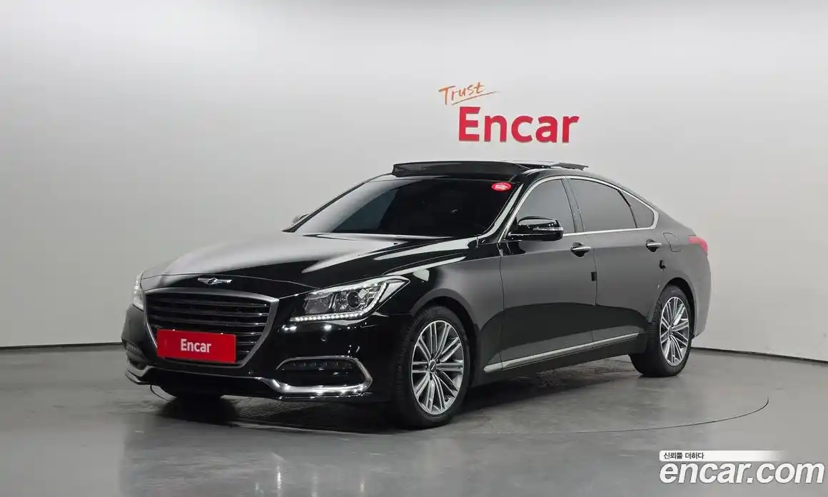 Genesis G80 2018 3.3 Автомат в Москве № 524507, фото 1