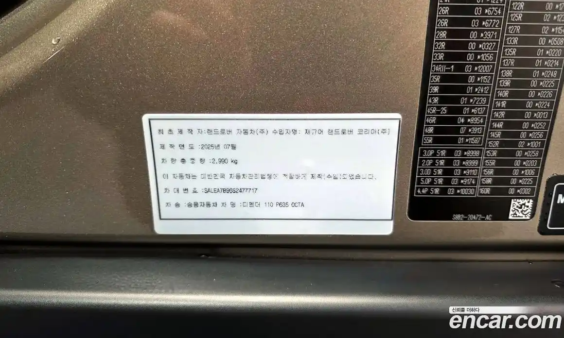 Land Rover Defender 2025 4.4 Автомат в Москве № 431151, фото 19