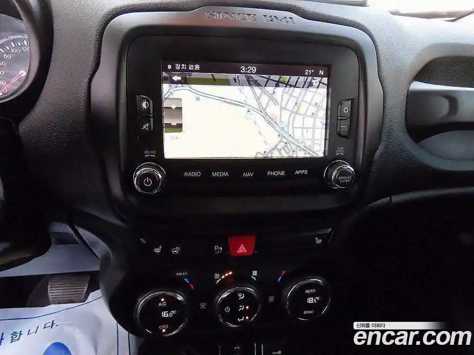 Jeep Renegade 2017 2.4 Автомат в Москве № 170029, фото 13