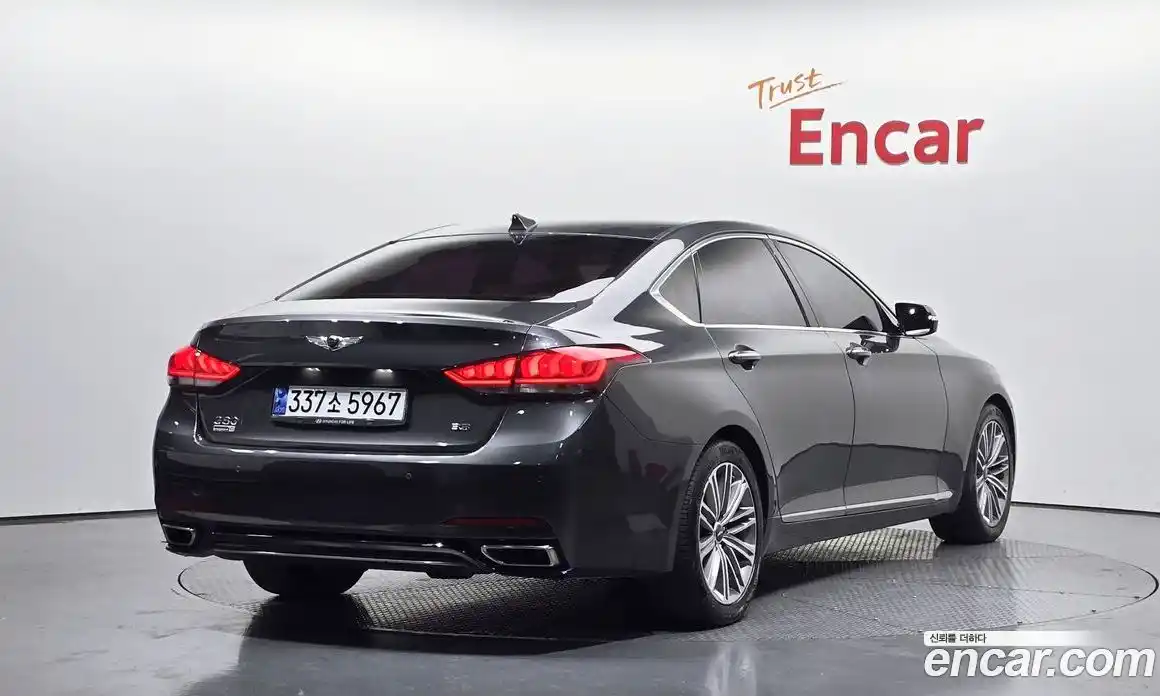 Genesis G80 2018 3.3 Автомат в Москве № 17618, фото 4