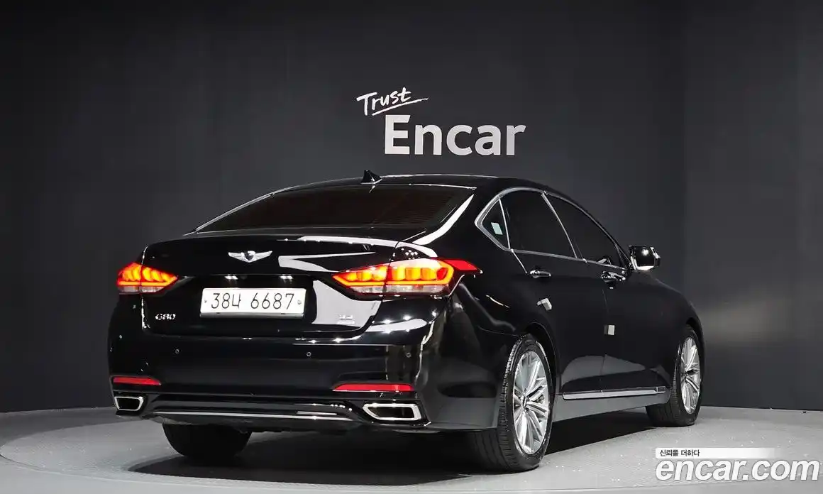 Genesis G80 2017 3.3 Автомат в Москве № 523707, фото 2