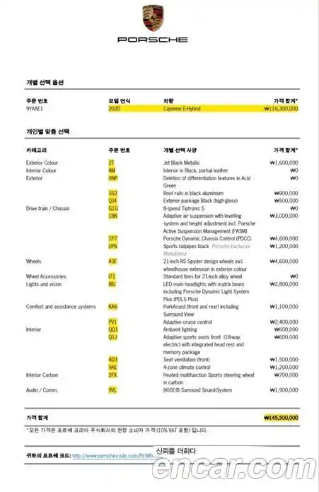 Porsche Cayenne 2020 3.0 Автомат в Москве № 498322, фото 11