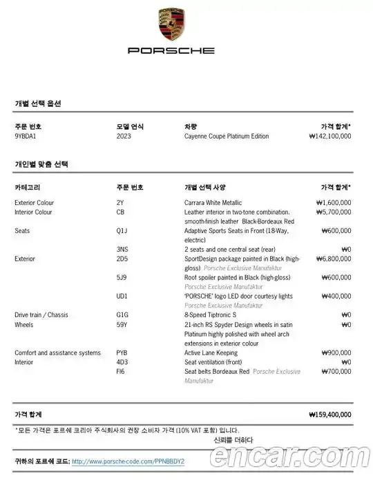 Porsche Cayenne 2023 3.0 Автомат в Москве № 230893, фото 20