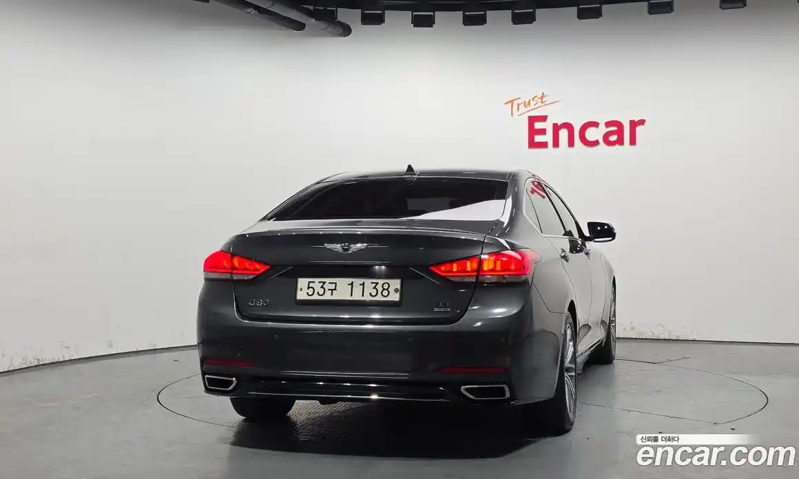 Genesis G80 2017 3.3 Автомат в Москве № 537395, фото 4