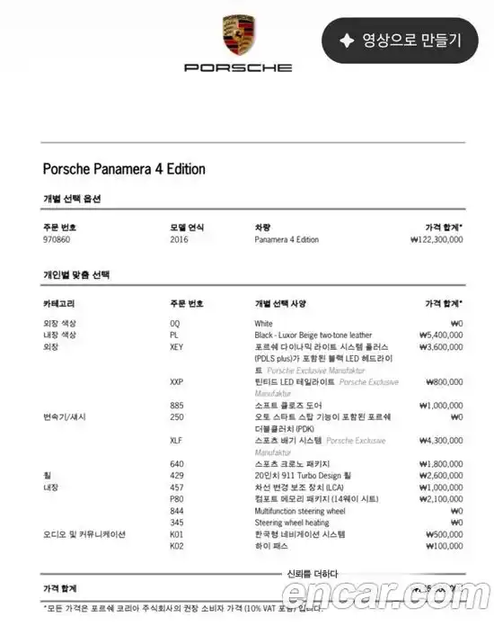 Porsche Panamera 2016 3.6 Автомат в Москве № 344729, фото 20