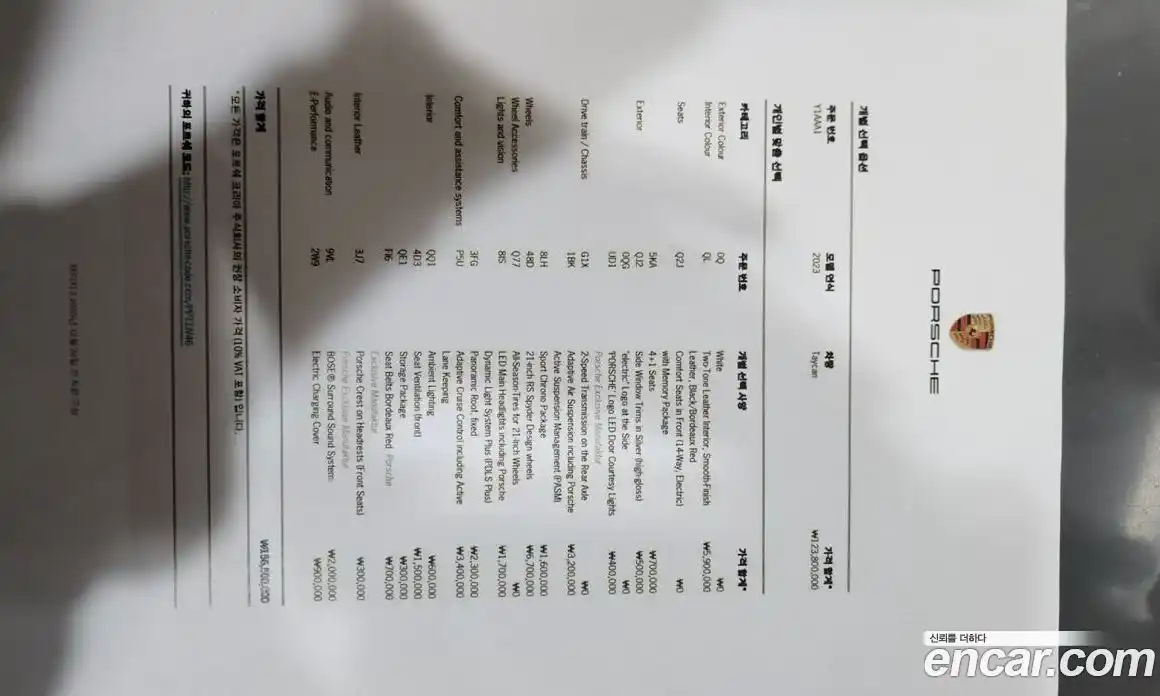 Porsche Taycan 2023 0.1 Автомат в Москве № 164986, фото 7