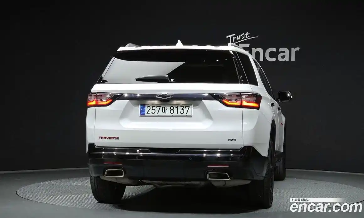 Chevrolet Traverse 2021 3.6 Автомат в Москве № 618130, фото 4