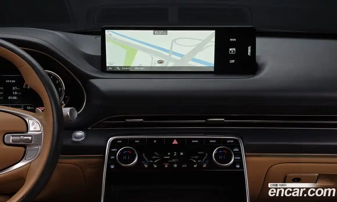 Genesis GV80 2020 3.5 Автомат в Москве № 615400, фото 14