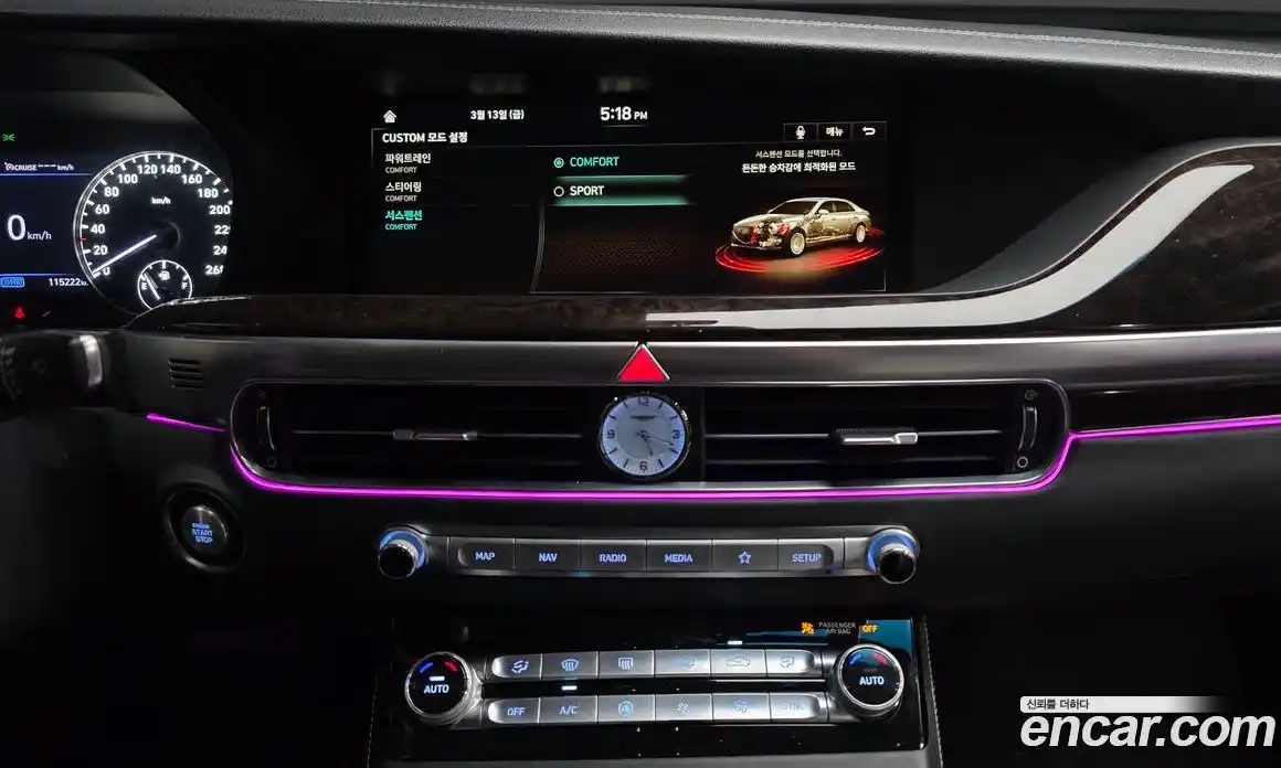 Genesis G90 2019 3.3 Автомат в Москве № 615597, фото 16