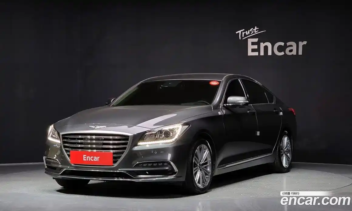 Genesis G80 2018 3.3 Автомат в Москве № 75589, фото 1