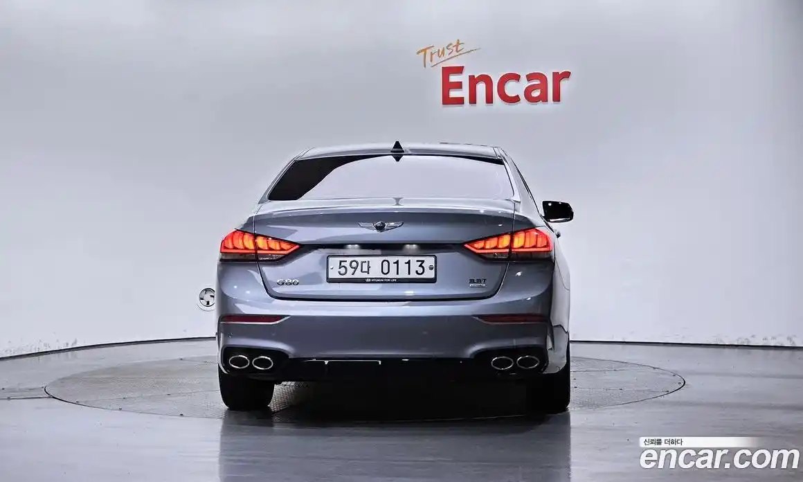 Genesis G80 2017 3.3 Автомат в Москве № 22807, фото 3