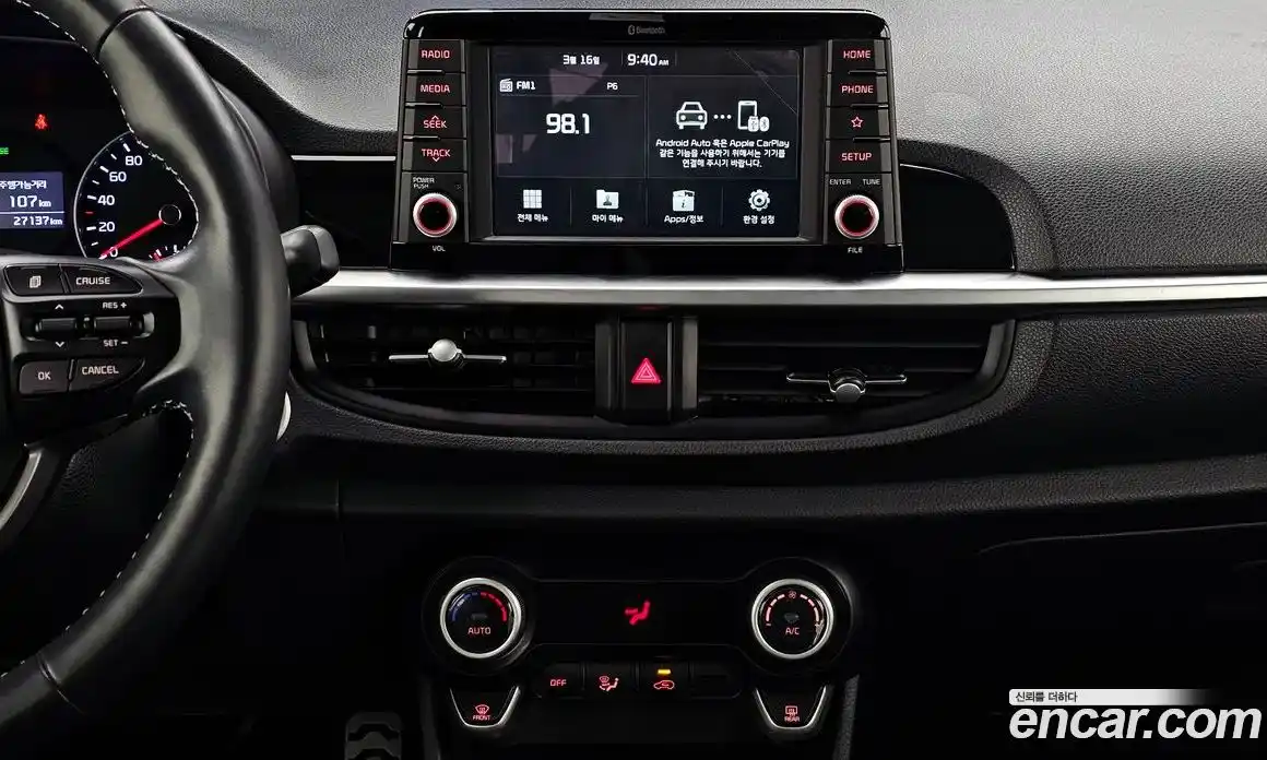 Kia Morning 2019 1.0 Автомат в Москве № 757965, фото 14