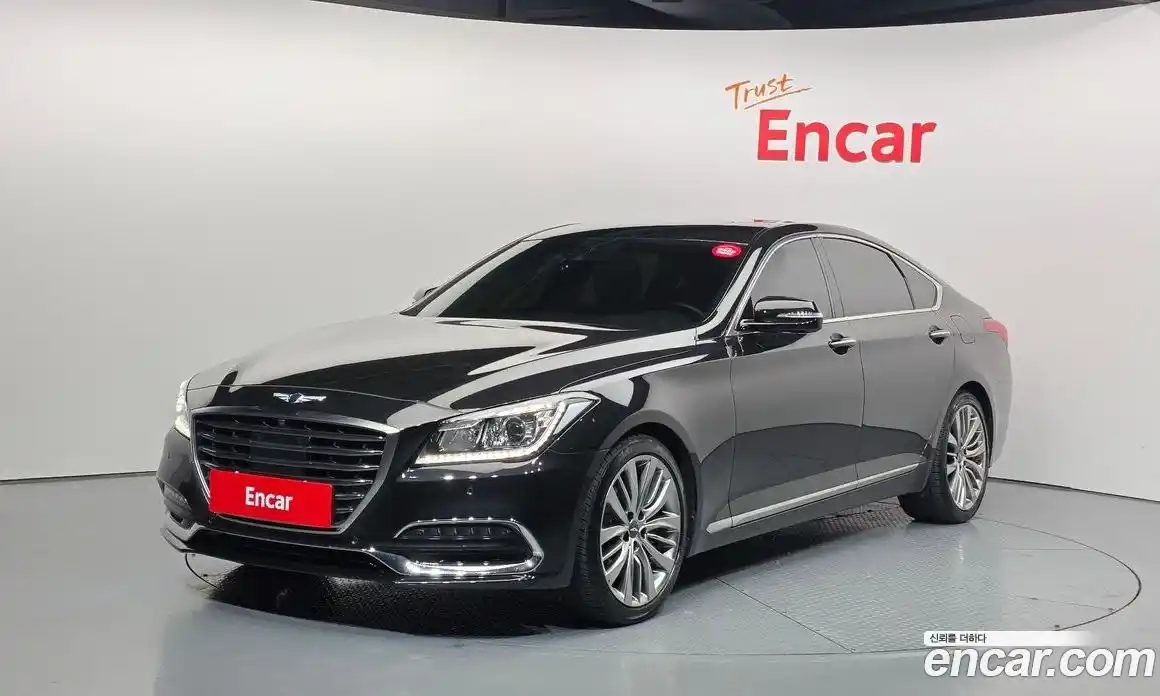 Genesis G80 2018 3.3 Автомат в Москве № 717054, фото 1