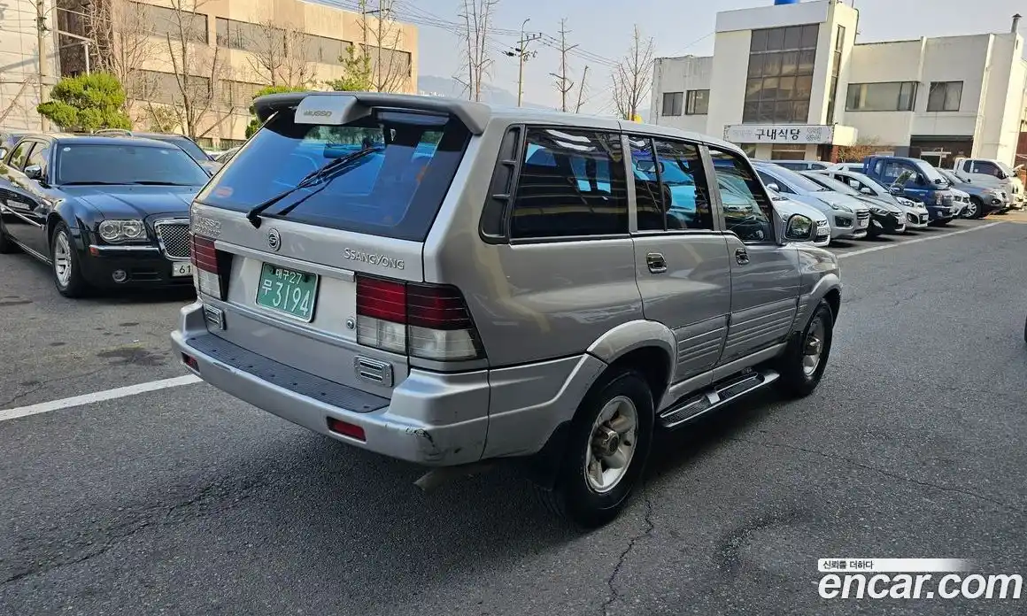 SsangYong Musso 1997 2.3 Автомат в Москве № 34056, фото 6