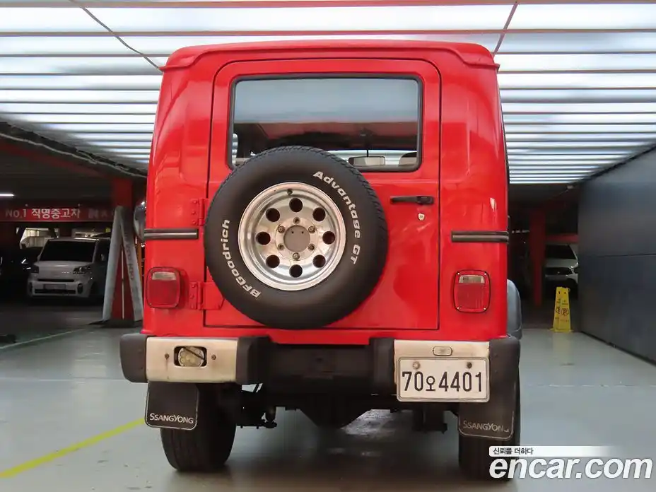 SsangYong Korando 1995 2.2 Механическая в Москве № 746007, фото 3