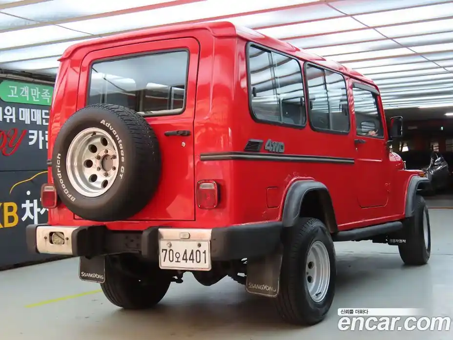 SsangYong Korando 1995 2.2 Механическая в Москве № 746007, фото 4