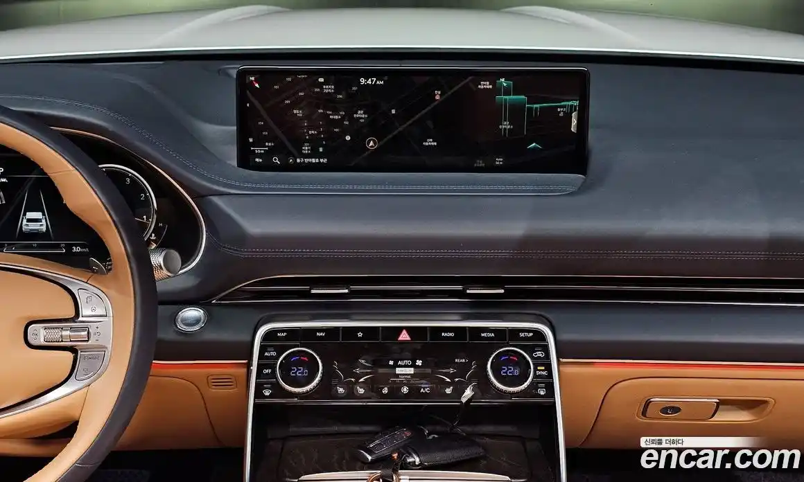 Genesis GV80 2021 3.0 Автомат в Москве № 759074, фото 14