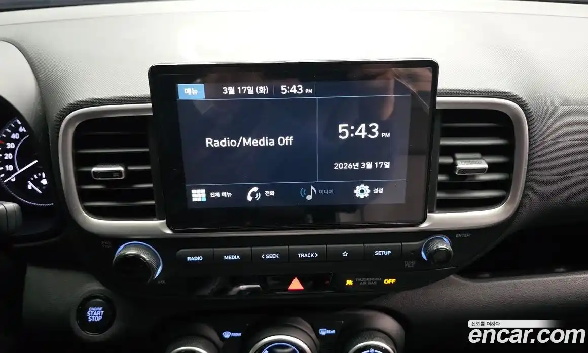 Hyundai Venue 2021 1.6 Автомат в Москве № 715054, фото 14