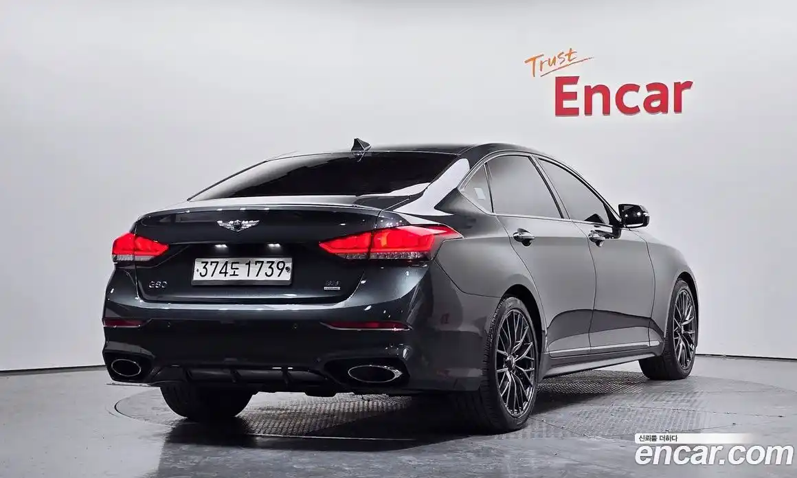 Genesis G80 2019 3.3 Автомат в Москве № 817167, фото 1