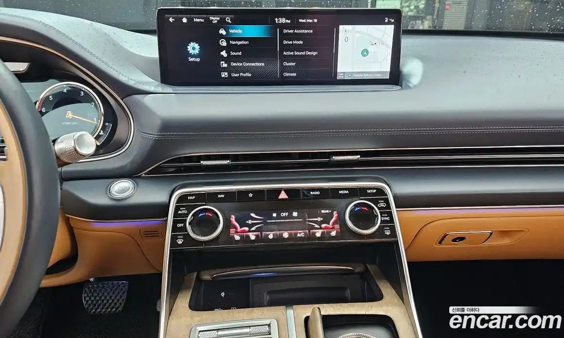 Genesis GV80 2021 3.0 Автомат в Москве № 817426, фото 14