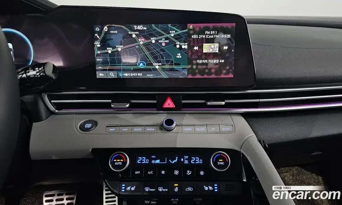 Hyundai Avante 2022 1.6 Автомат в Москве № 814793, фото 14