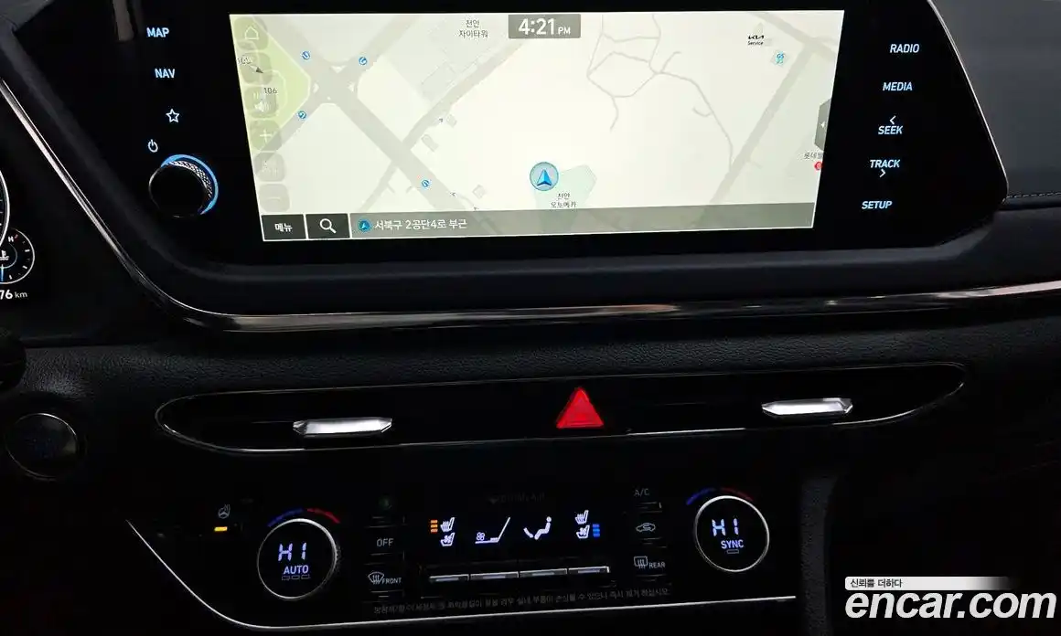 Hyundai Sonata 2021 2.0 Автомат в Москве № 815422, фото 16