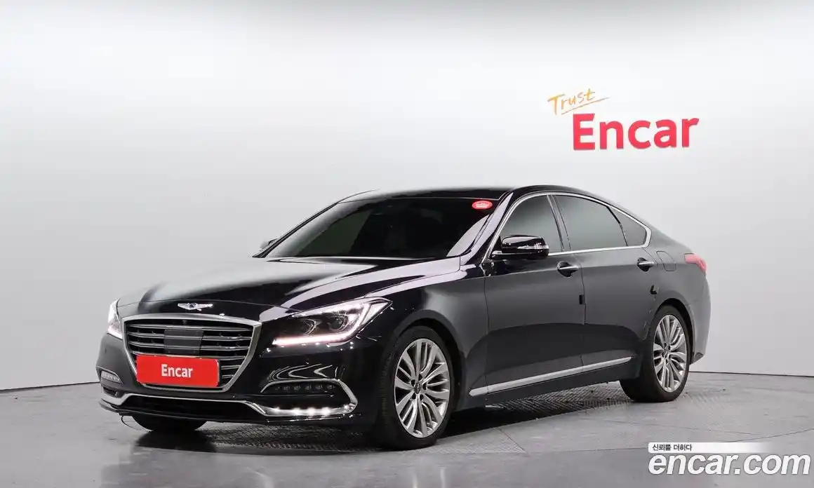 Genesis G80 2018 3.3 Автомат в Москве № 856026, фото 1