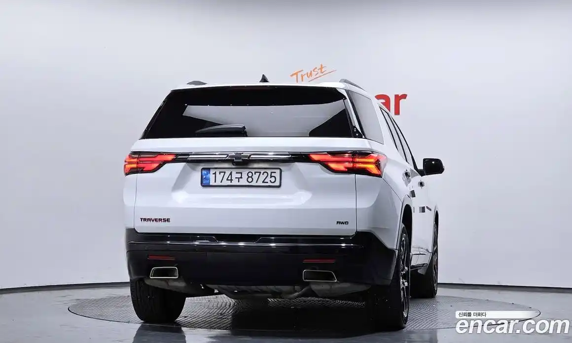 Chevrolet Traverse 2022 3.6 Автомат в Москве № 890629, фото 4